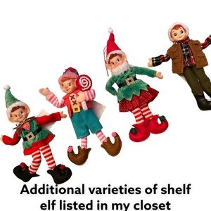 CHRISTMAS Elf! Pose-able “Shelf Elf” -